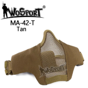 Wosport Steel Mesh Mask ( TAN )